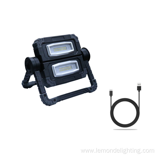 USB Rechargeable Cordless Work Light Flood Lights